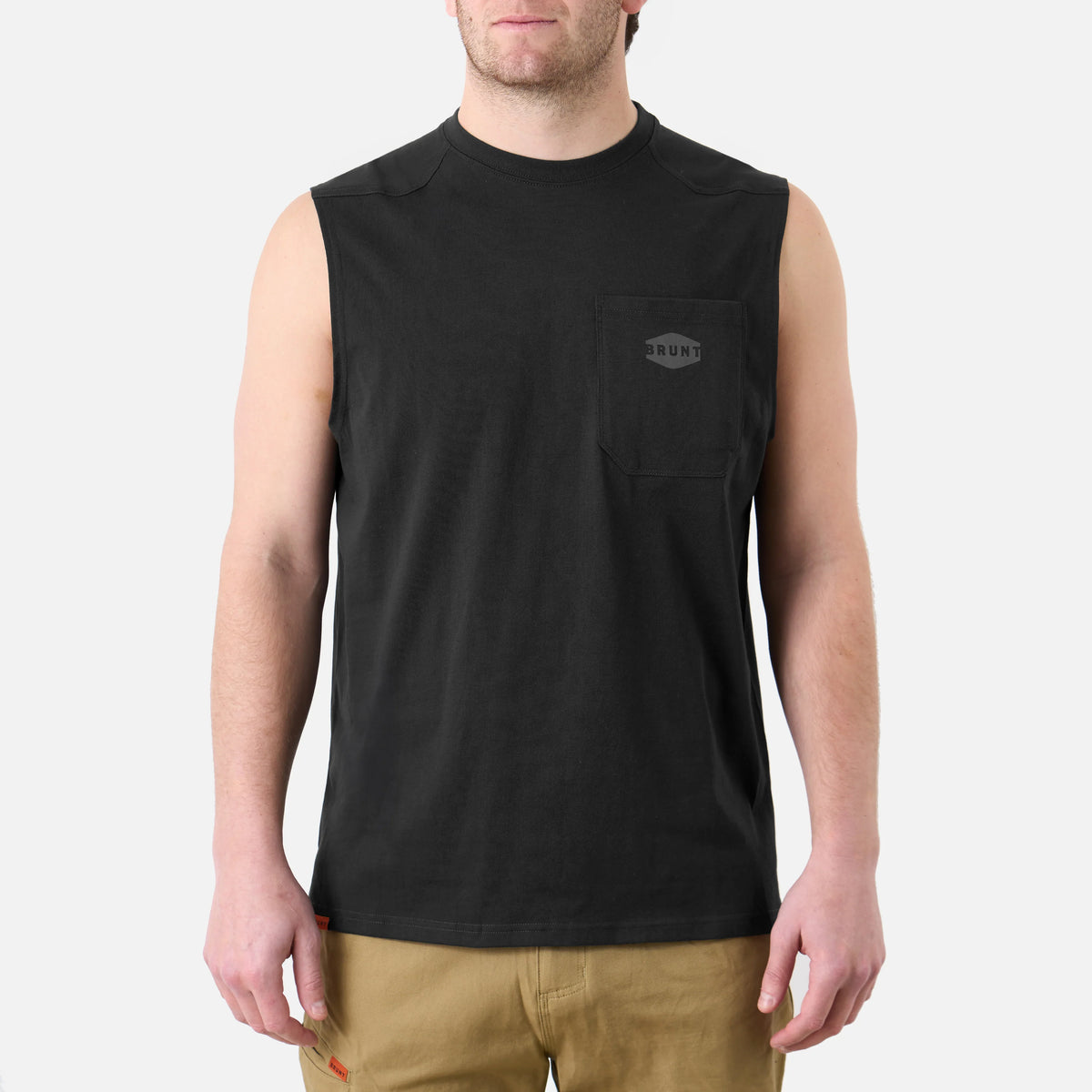 The Martin Sleeveless Pocket Tee